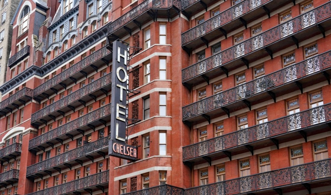 L'inconfondibile facciata del Chelsea Hotel. Credits Spiroview Inc / Shutterstock
