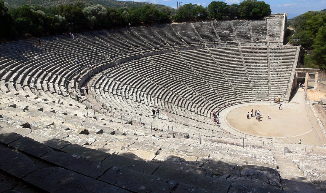 Il teatro di Epidauro | Credit Fingalo Wikimedia Commons