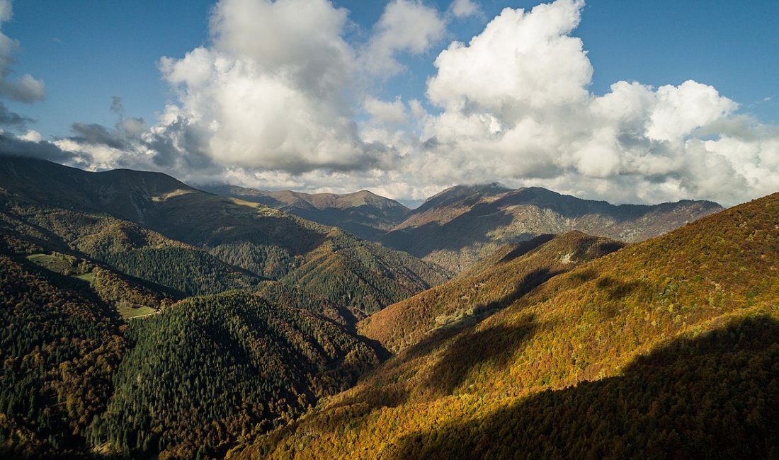 L'Oasi Zegna in autunno. Credits Federicoamato73 / Wiki CC