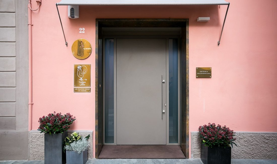 Benvenuti all'Osteria Francescana | Credit City Foodsters, Wikipedia Creative Commons