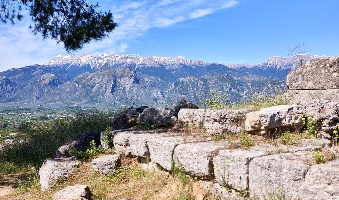 Vista del Monte Taigeto | Credit George E. Koronaios Wikimedia Commons
