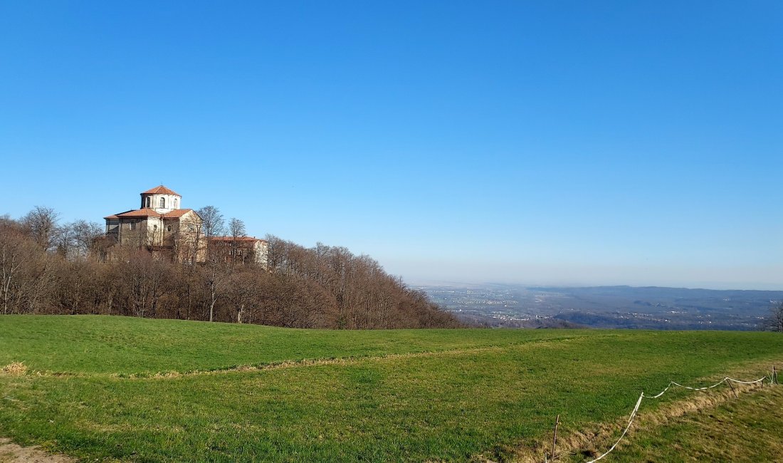 Scendendo a Graglia dalla fonte Lauretana