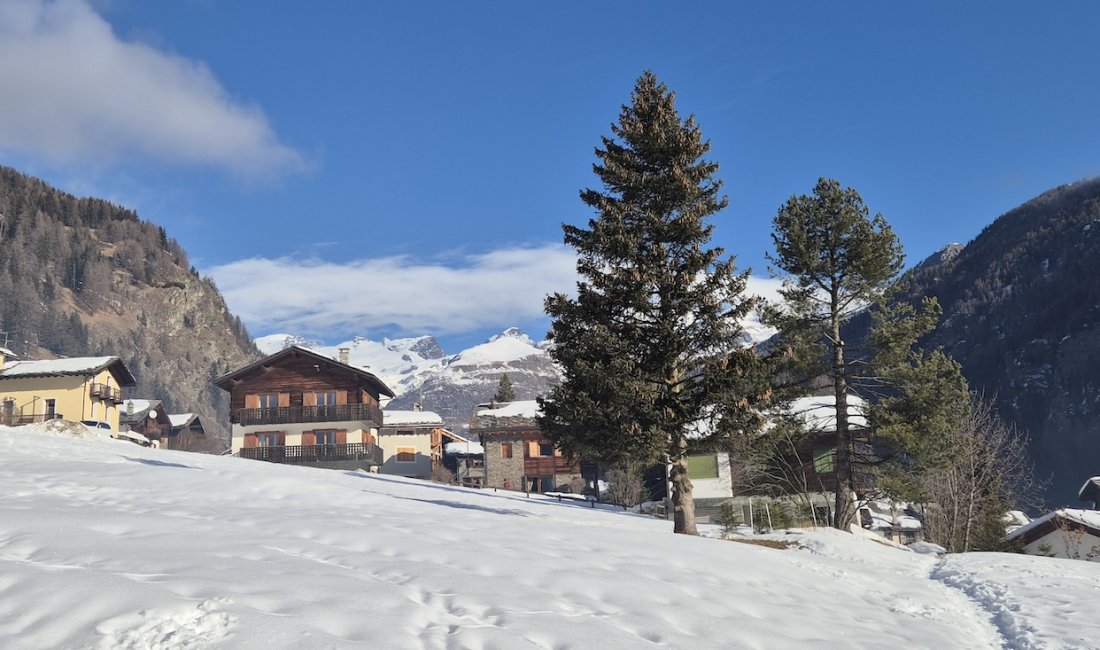 Champoluc sotto la neve