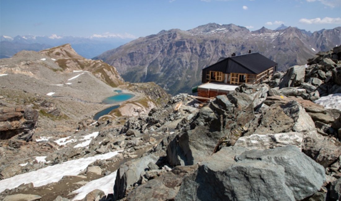 Il rifugio Deffeyes | Credit Umberto Miele