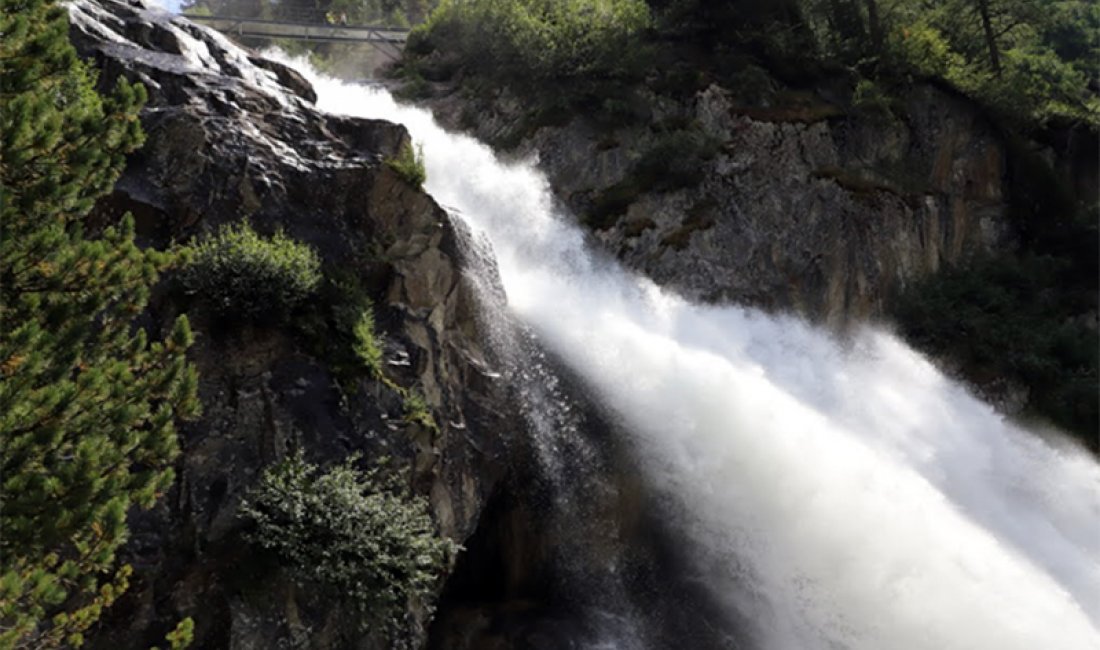 Il terzo salto della Cascata del Rutor | Credit Umberto Miele