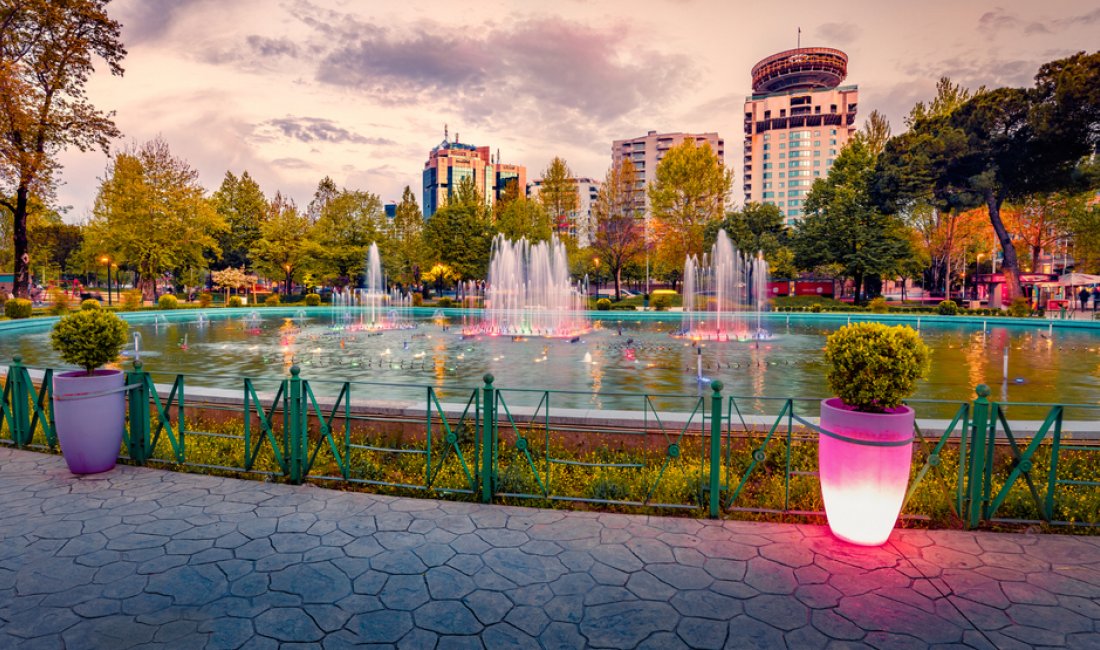 Piazza Scanderbeg. Credits Andrew Mayovskyy / Shutterstock