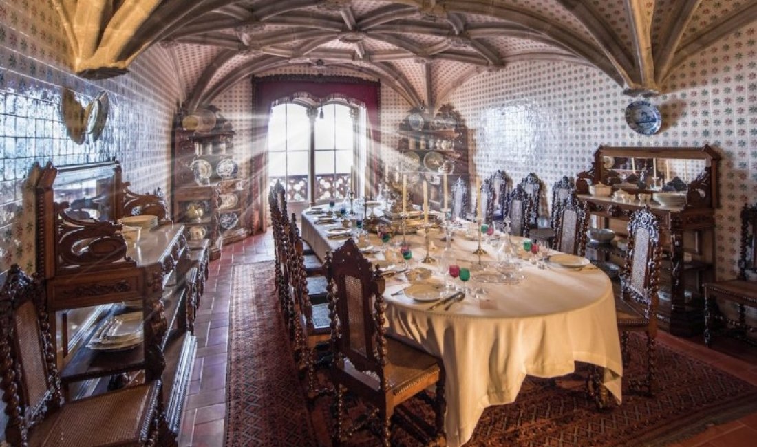 Sala da pranzo, Palácio da Pena