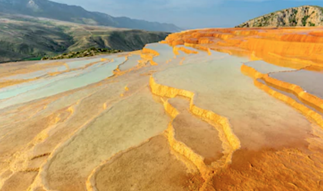 Le sorgenti termali di Badab-e Surt, nel nord del paese