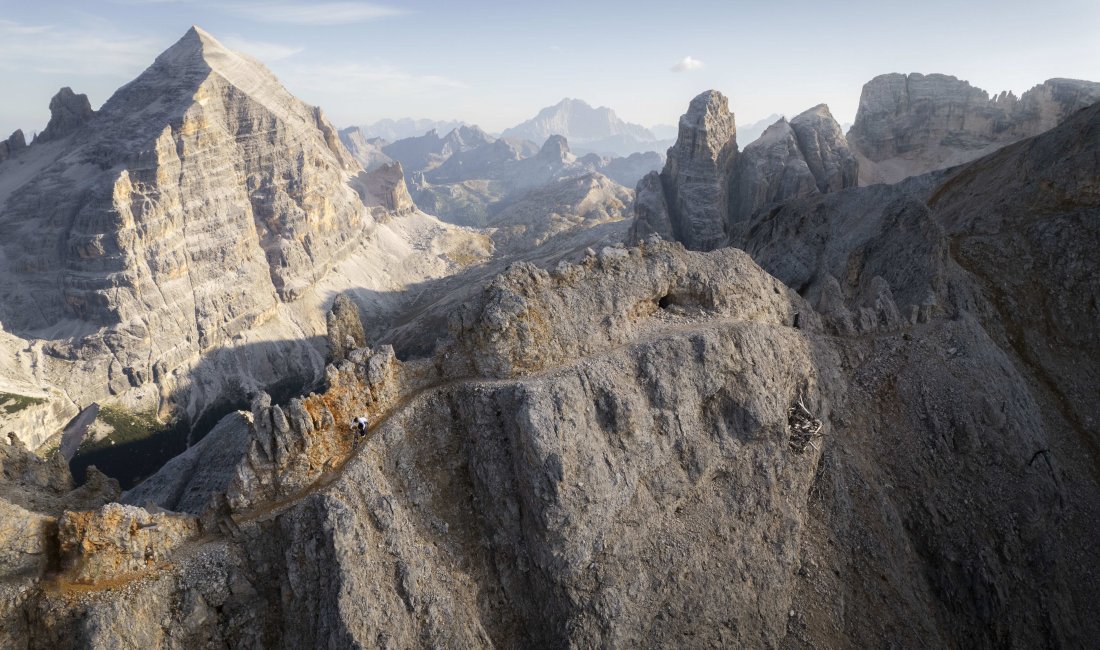 Un panorama dolomitico. Credits Pierre Vieira, BANFF Mountain Film Festival