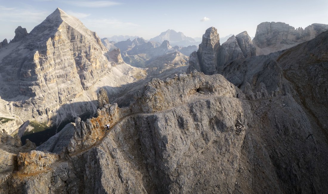Un panorama dolomitico. Credits Pierre Vieira, BANFF Mountain Film Festival