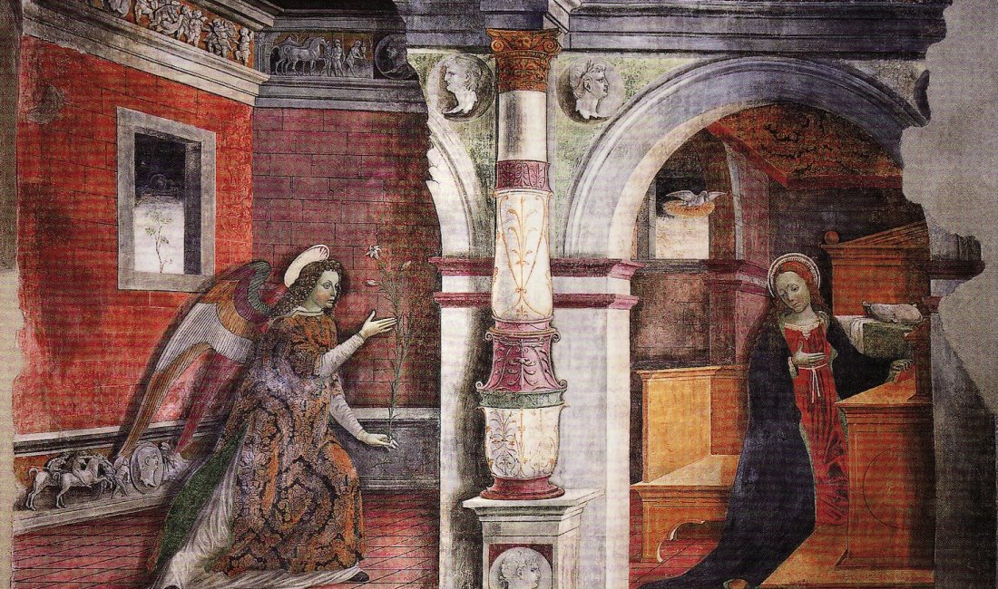 L'Annunciazione nel Duomo di Bobbio