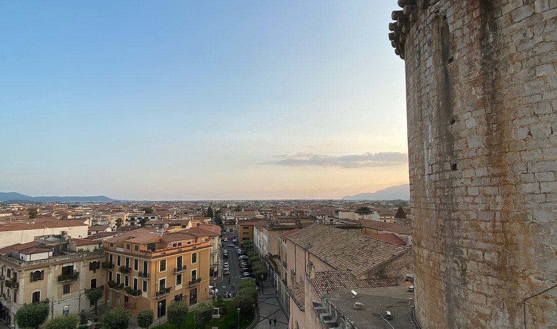 Fondi dalla terrazza del castello baronale. Credits Mariarita Persichetti