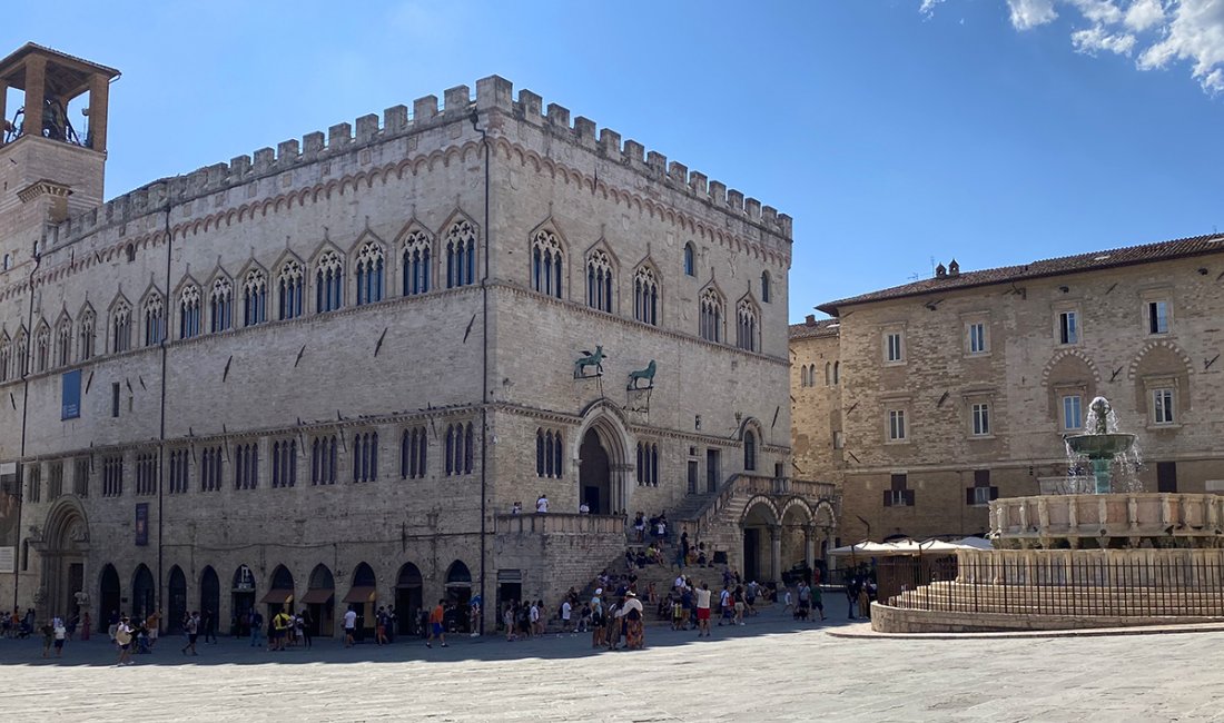 Perugia, Palazzo dei Priori | Credit Francesca Russo