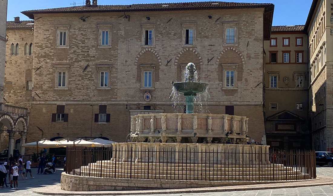 Perugia, fontana maggiore | Credit Francesca Russo