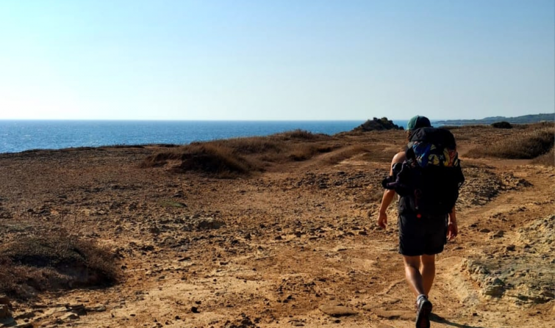 L’unica bussola del tuo cammino: il mare all’orizzonte. Credits Francesco Giro