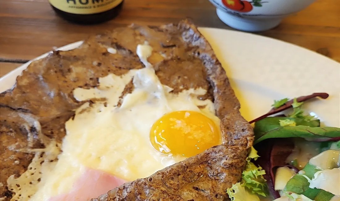 Una sontuosa galette bretonne. Credits Orietta Renaudo