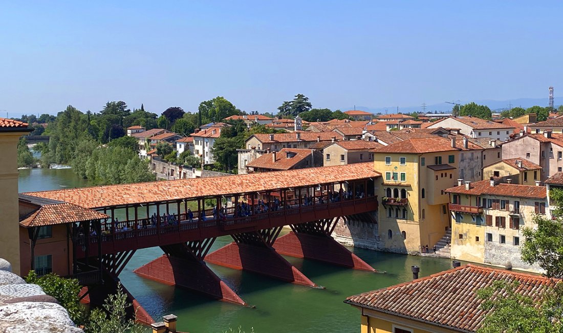 Bassano, il Ponte degli Alpini | Credit Francesca Russo