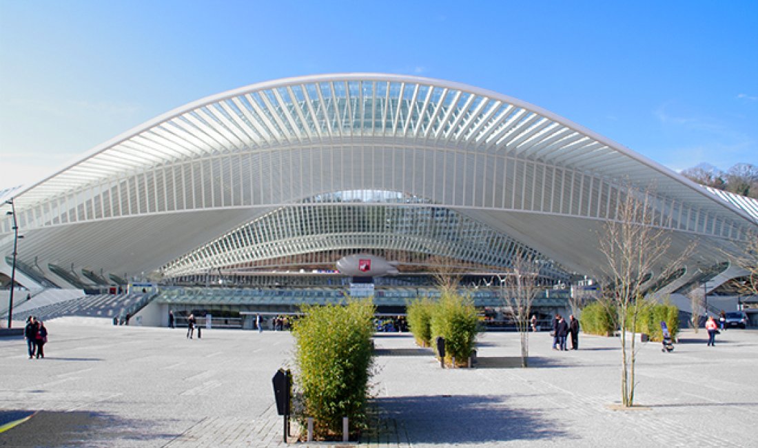 Liegi, la stazione progettata da Calatrava © I Viaggi di Dante