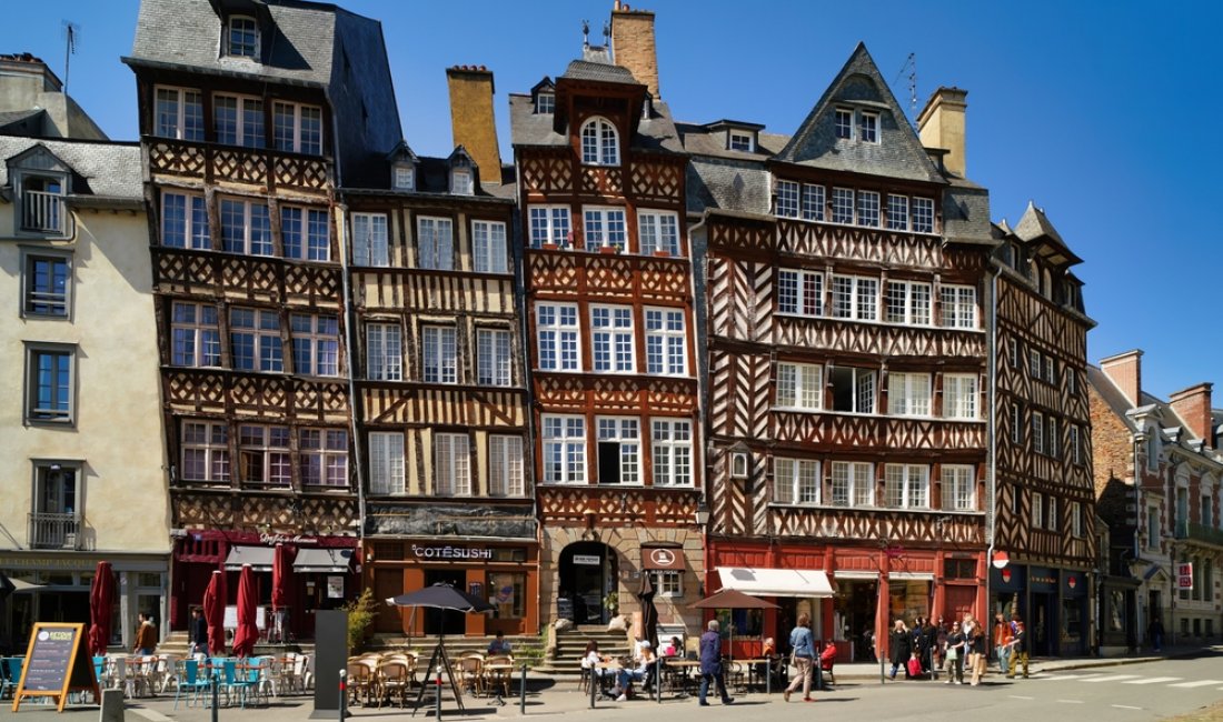 Le stravaganti case di Rennes. Credits Mariusz Lopusiewicz / Shutterstock