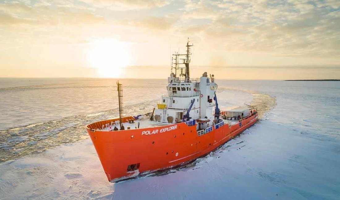 Una crociera davvero singolare. Credits Polar Explorer Icebreaker