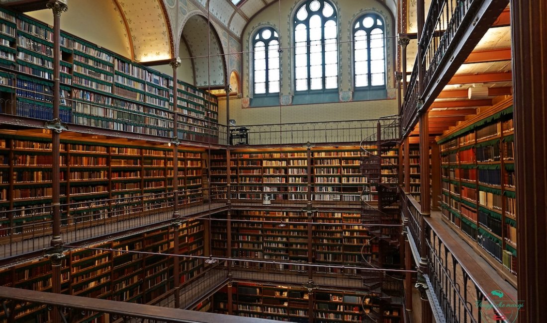 Amsterdam, la biblioteca del Rijksmuseum © Selene Scinicariello