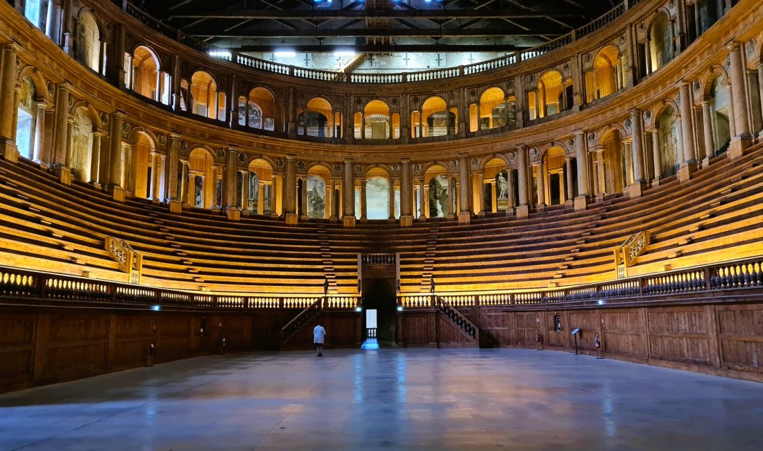 Il Teatro Farnese a Parma. Credits Giovy Malfiori