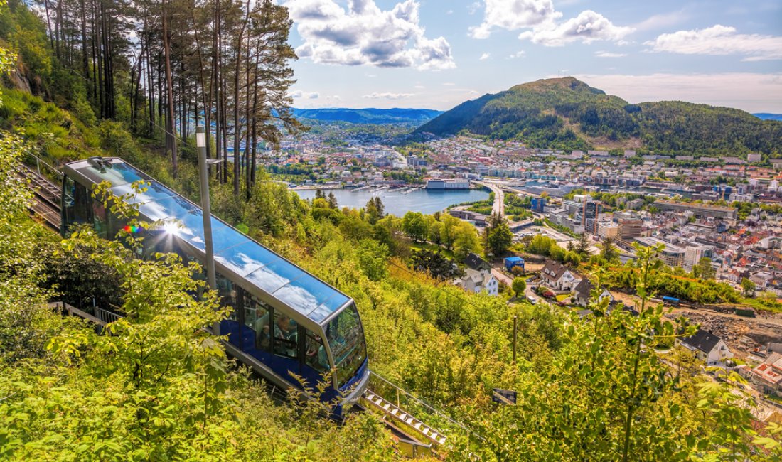 Bergen vista dalla collina. Credits Tomas Marek / Shutterstock