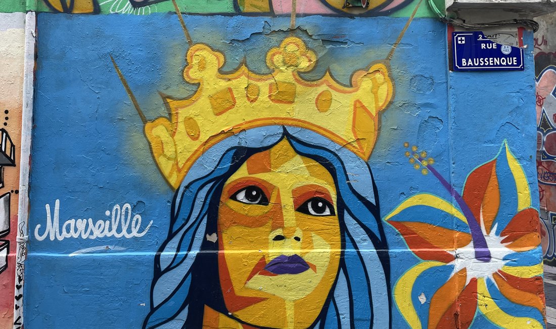 Marsiglia, graffiti al Vieux-Port. Credits Erika Scafuro