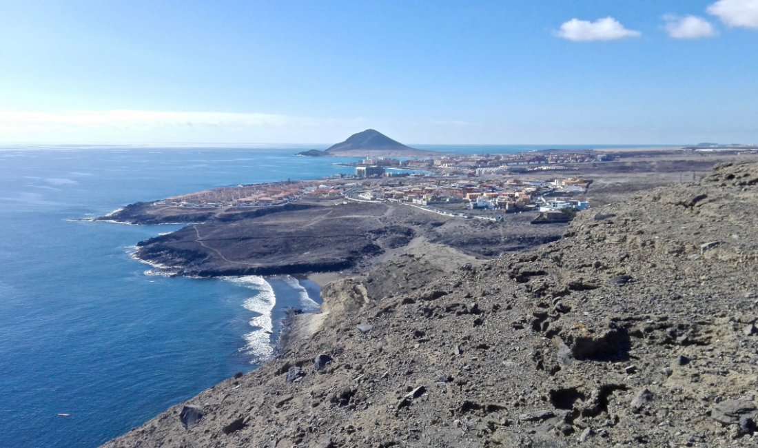 Vista di El Medano dalla Montaña Pelada | Credit Alice Boschi