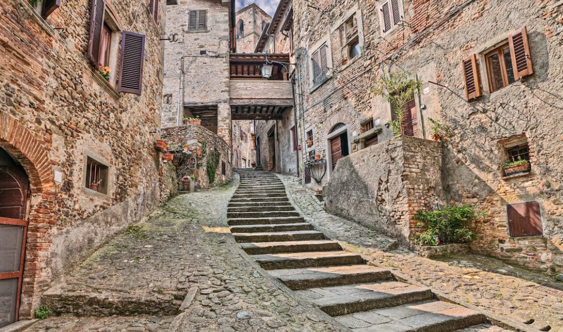 Anghiari, per le vie del borgo. Credits Ermess / Shutterstock