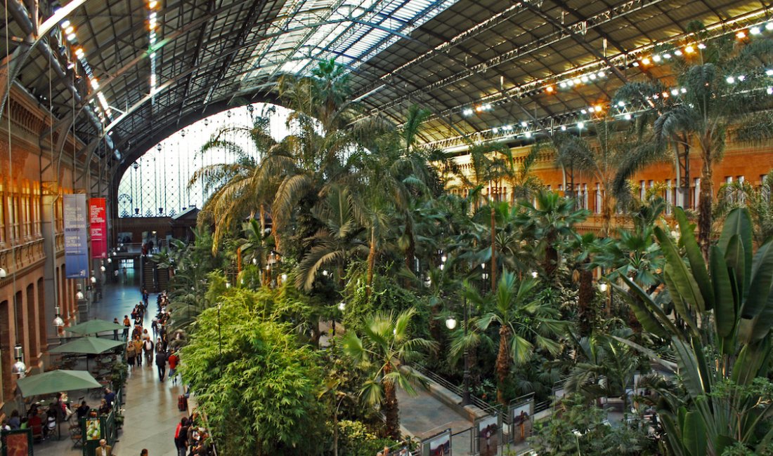 La stazione di Atocha, Madrid