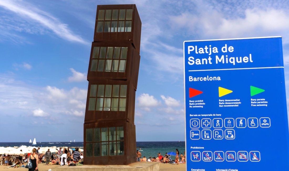 Barceloneta, ancora mare