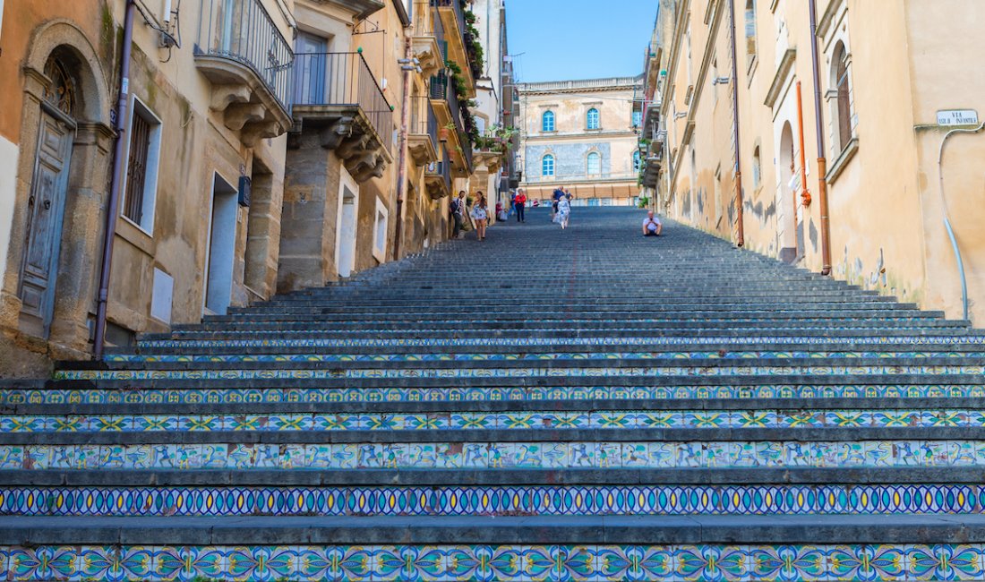 Caltagirone, la celebre scalinata