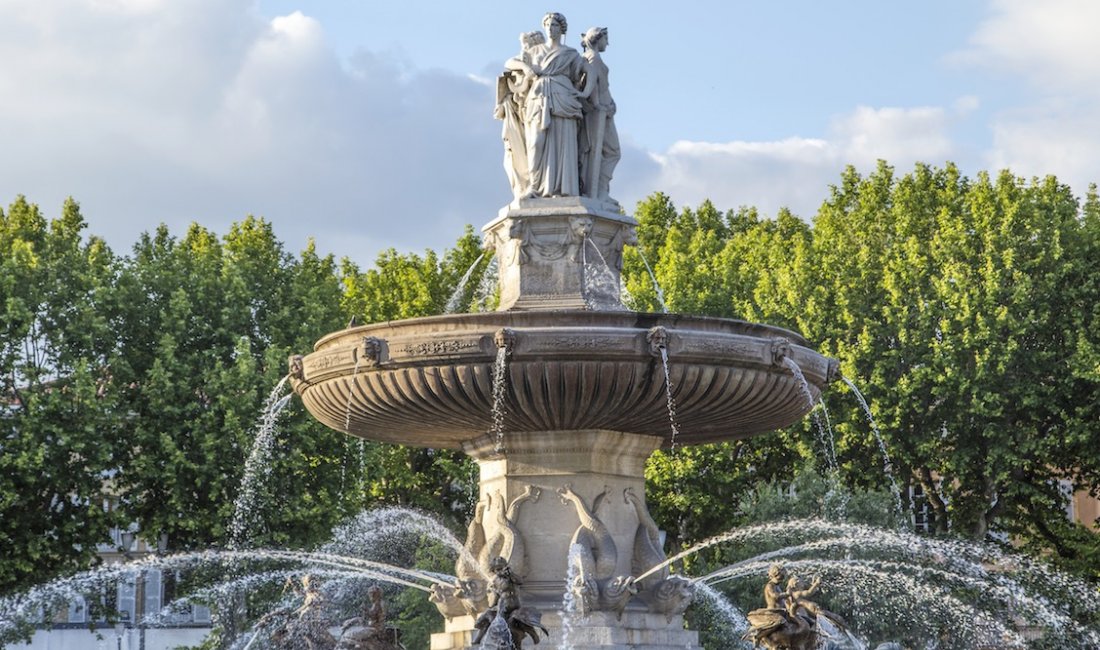 La celebre Rotonde di Aix