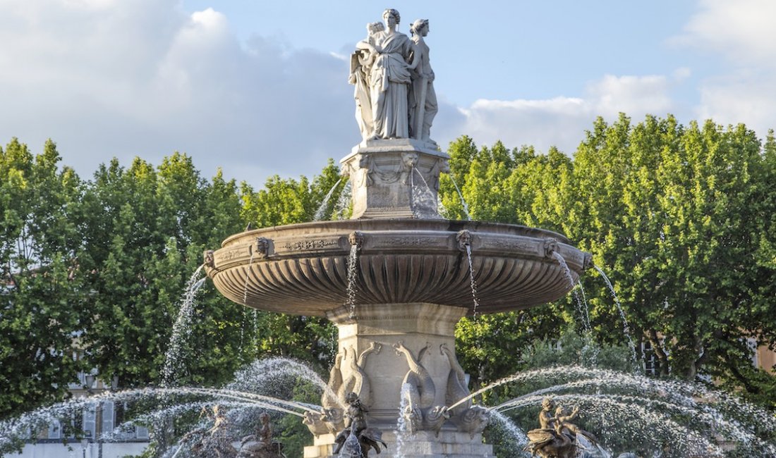  La celebre Rotonde di Aix