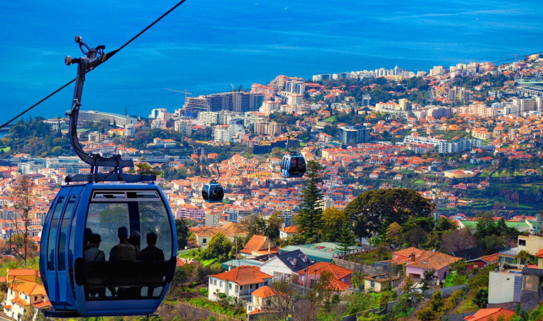 In funivia sopra Funchal. Credits Cristian M Balate / Shutterstock