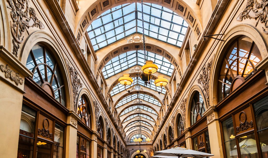 Galerie Vivienne, la celebre volta a ogiva