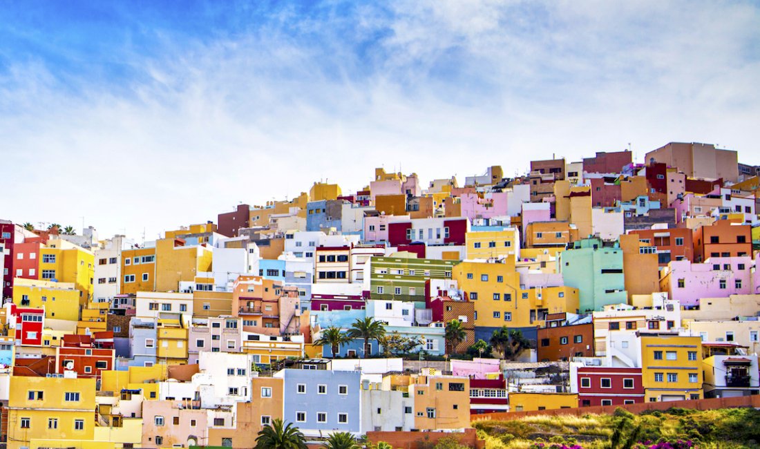 Las Palmas de Gran Canaria, una tavolozza di colori
