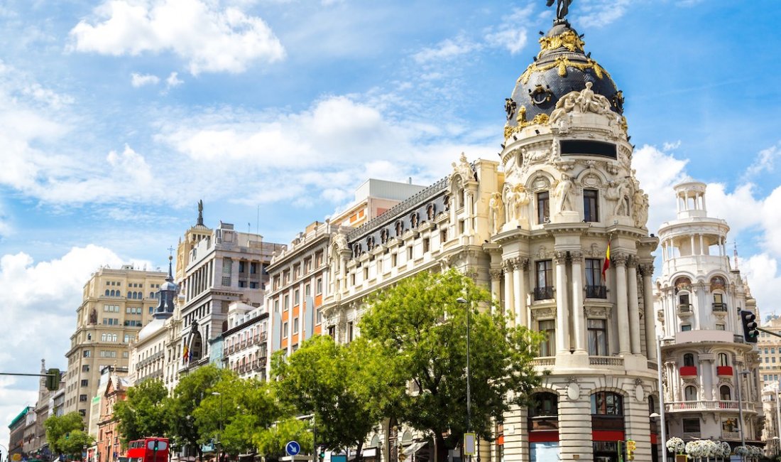 Madrid, appuntamento nella Gran Vía