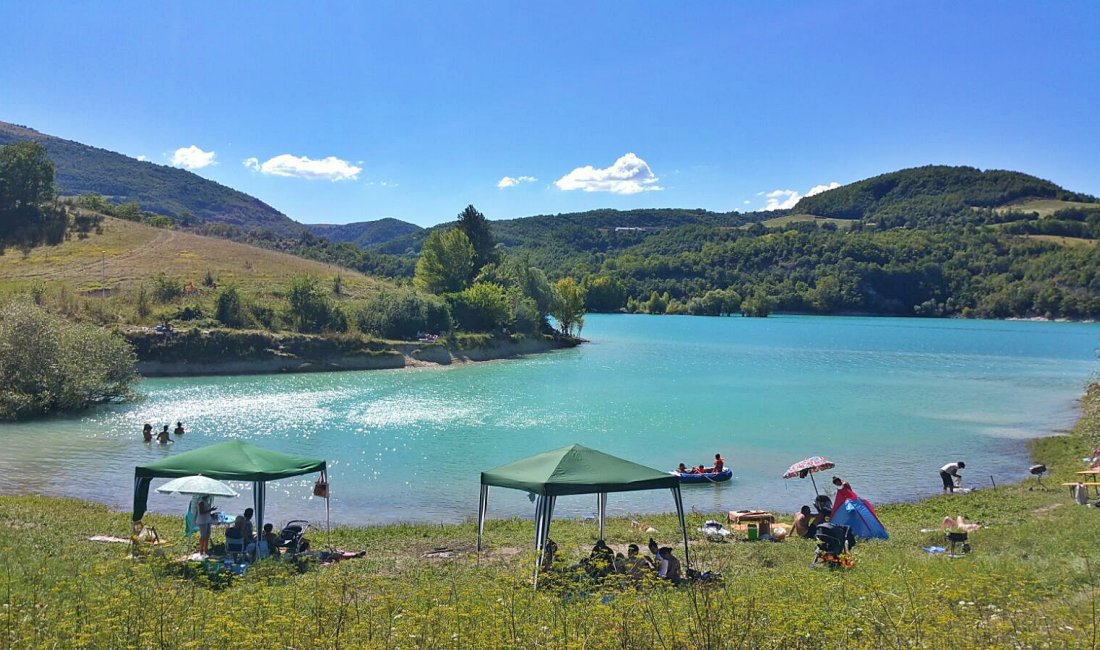 Il lago di Fiastra | copy Alessandra Carini