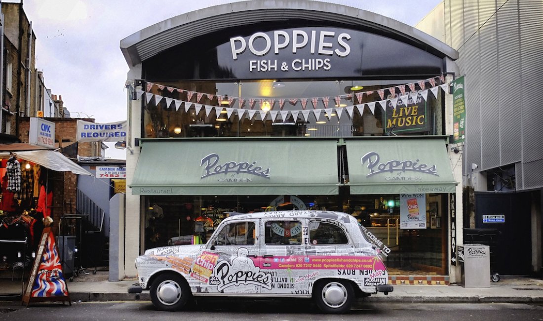Poppies: Fish&Chips, quelli veri!