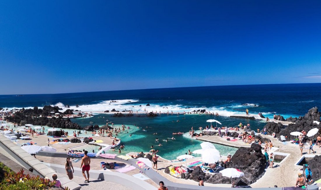 Le piscine naturali di Madeira a Porto Moniz