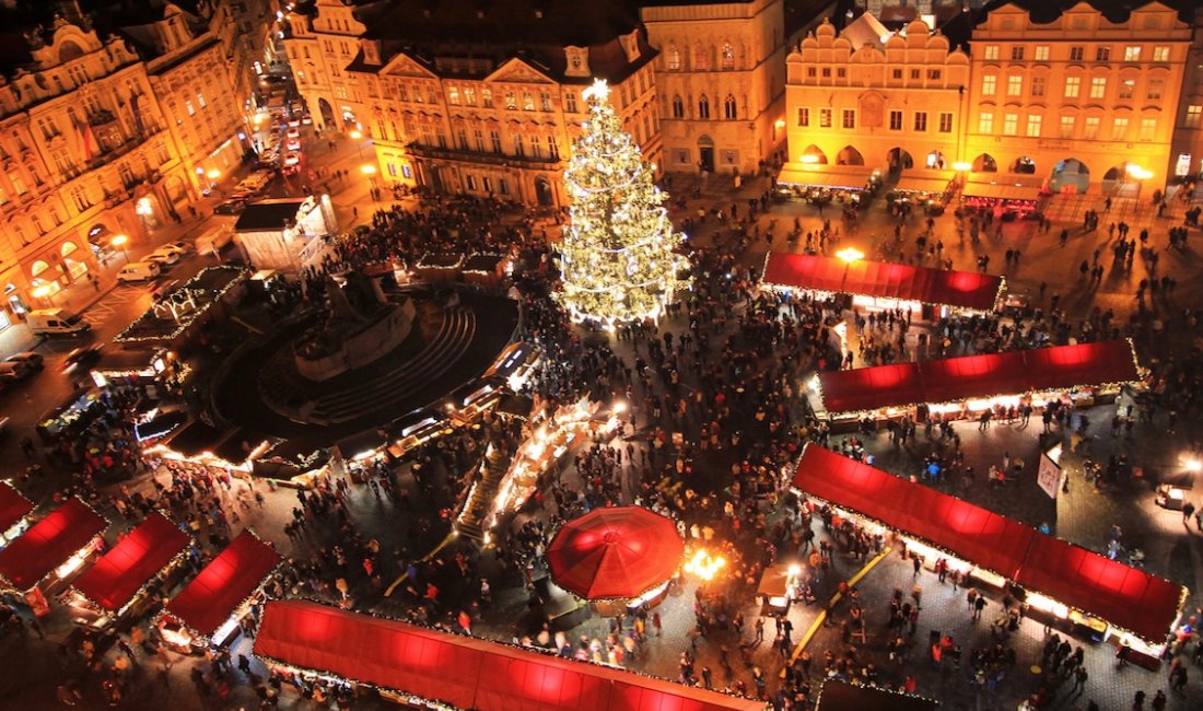 Praga, un trionfo di rosso