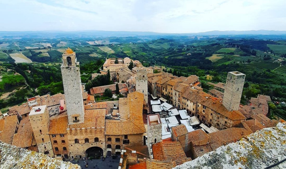 San Gimignano dalla Torre Grossa