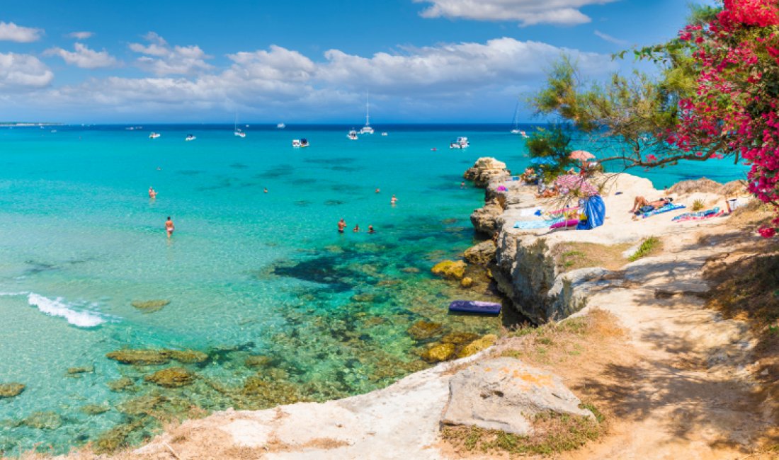 La Baia dei Turchi vicino ad Otranto