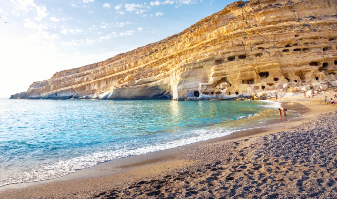 Matala, spiaggia da paradiso!