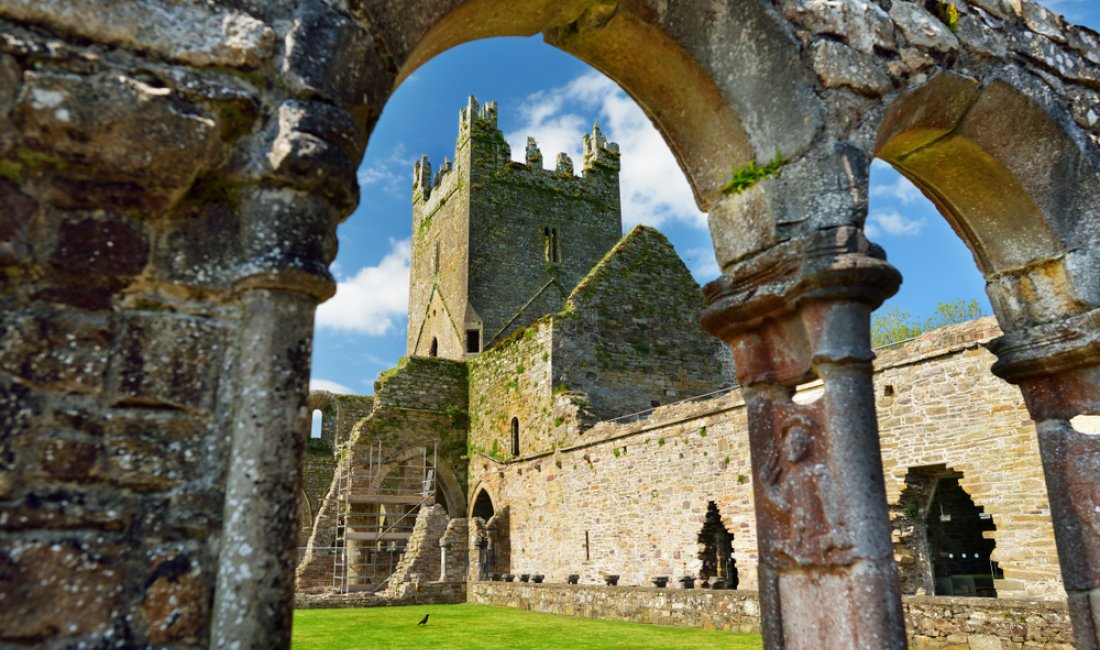 Le rovine della Jerpoint Abbey, vicino a Kilenny