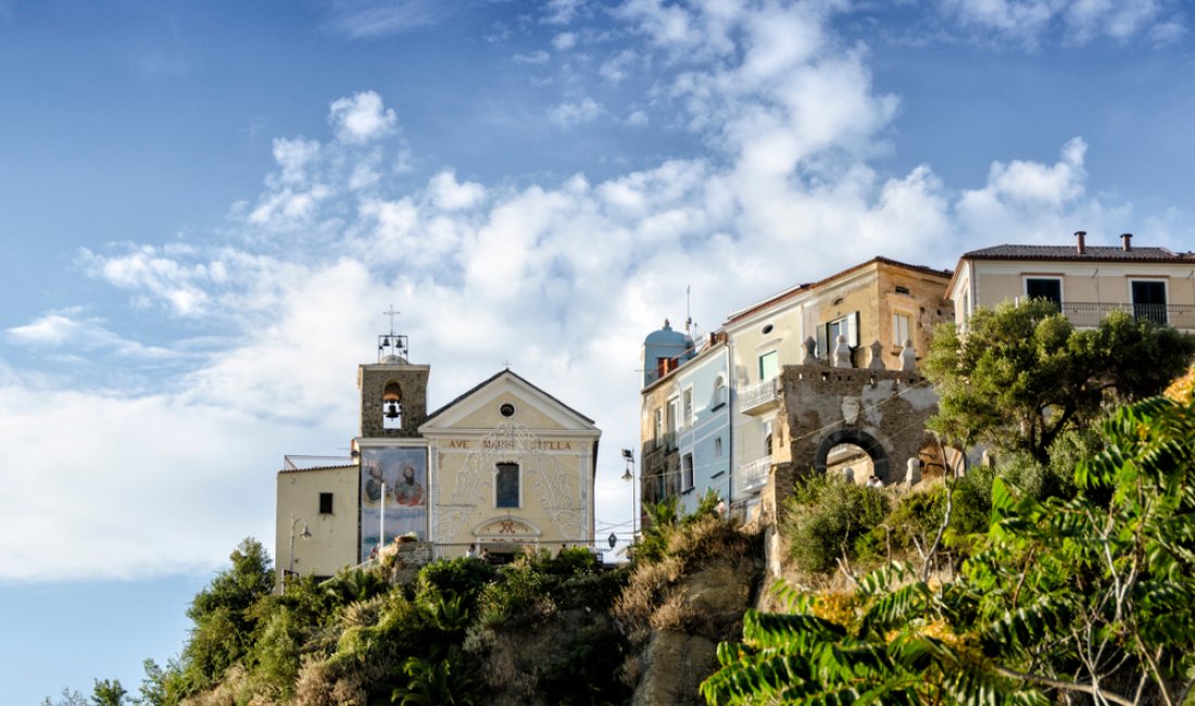 Agropoli e cielo, Cilento