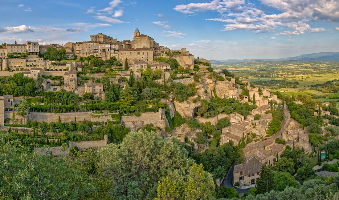 Luberon, panorama a perdita d'occhio