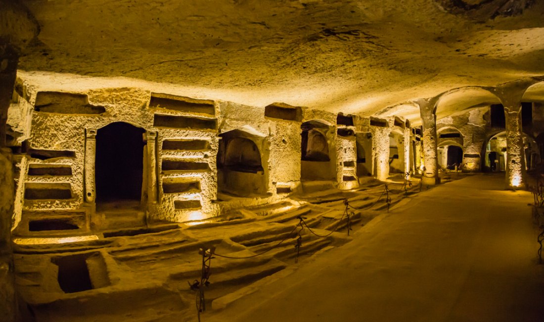 Napoli, le catacombe di San Gennaro